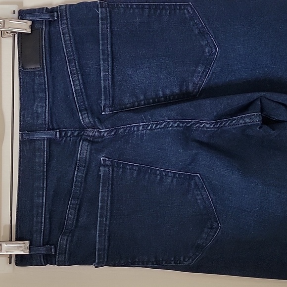 Express Size 4 High-Rise Skinny Hyper Stretch Denim Blue Jeans, Gently Used Cond - Picture 13 of 13